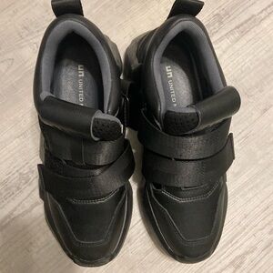 Black Space United Nude Sneakers, worn once